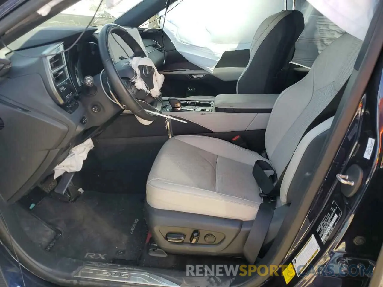 7 fotografías del automóvil dañado JTJCHMAA7R2020524 LEXUS RX 350 PRE 2024
