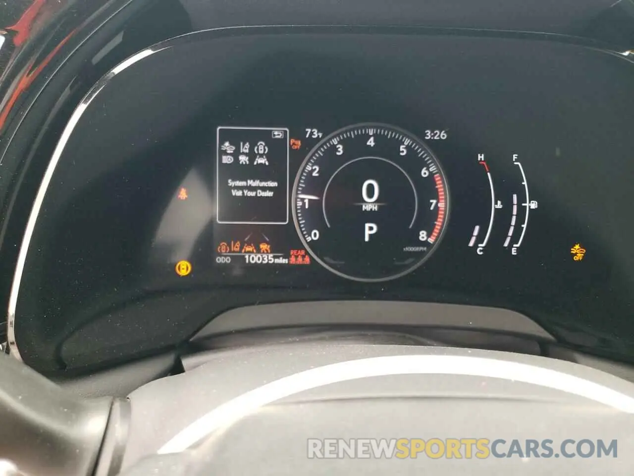 9 fotografías del automóvil dañado JTJCHMAA8R2012500 LEXUS RX 350 PRE 2024
