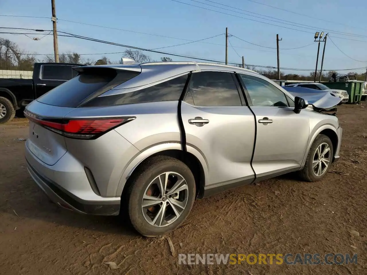 3 fotografías del automóvil dañado JTJCHMAA8R2013498 LEXUS RX 350 PRE 2024