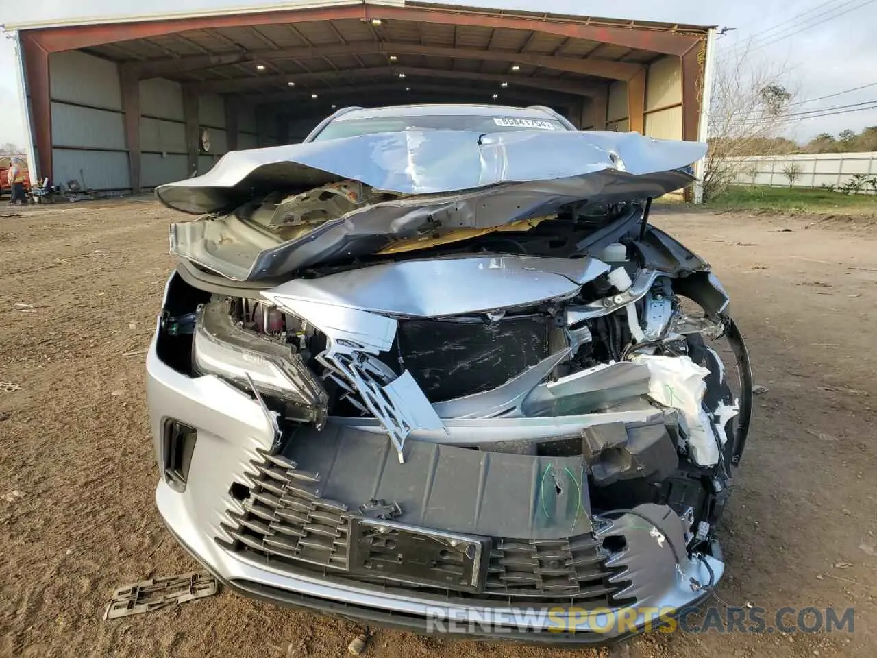 5 fotografías del automóvil dañado JTJCHMAA8R2013498 LEXUS RX 350 PRE 2024