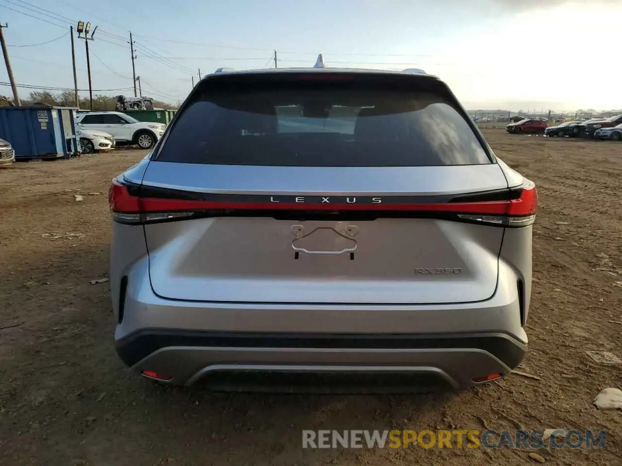 6 fotografías del automóvil dañado JTJCHMAA8R2013498 LEXUS RX 350 PRE 2024