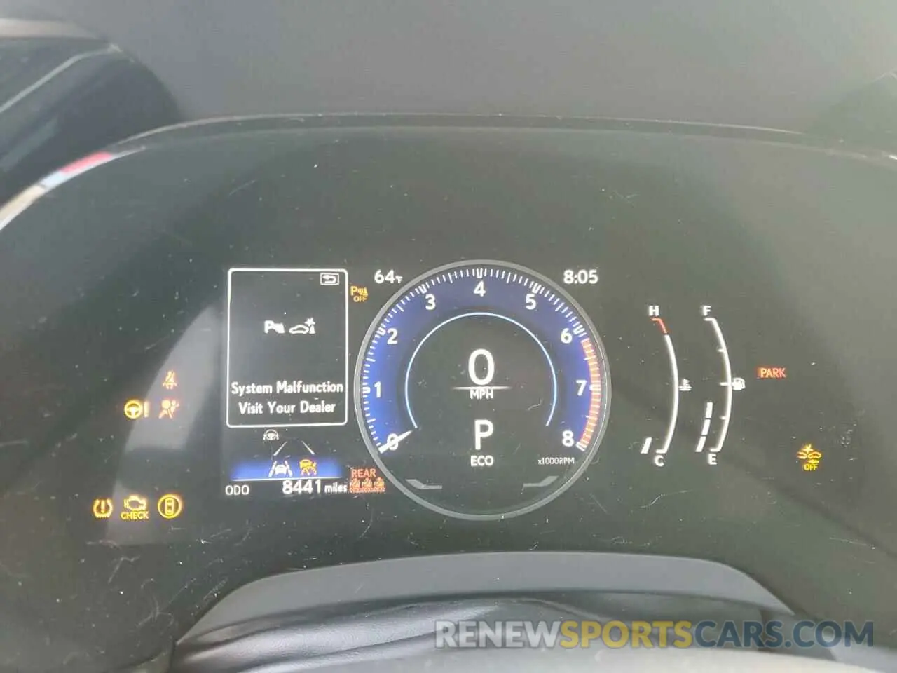 9 fotografías del automóvil dañado JTJCHMAA8R2013498 LEXUS RX 350 PRE 2024