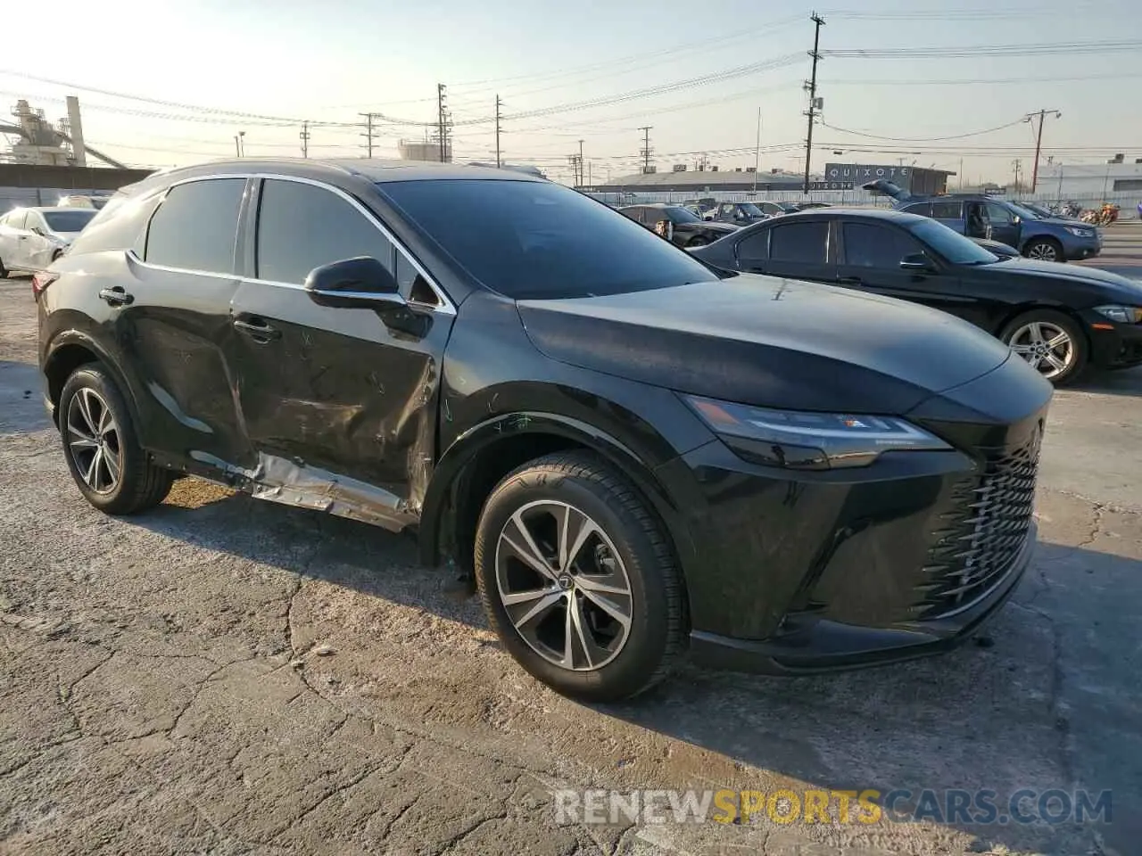 4 fotografías del automóvil dañado JTJCHMAA9R2016894 LEXUS RX 350 PRE 2024