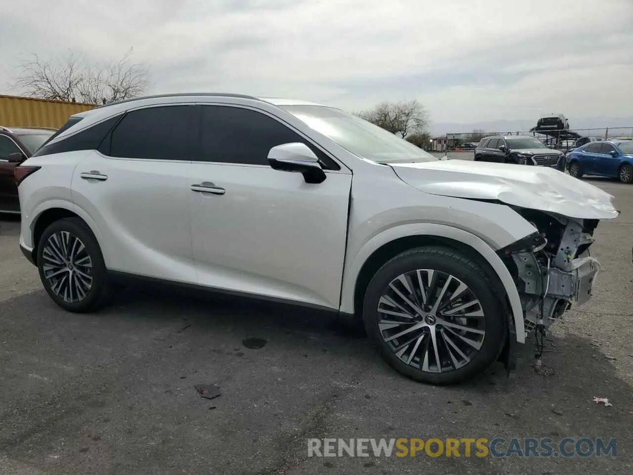 4 fotografías del automóvil dañado JTJCHMAAXR2015902 LEXUS RX 350 PRE 2024