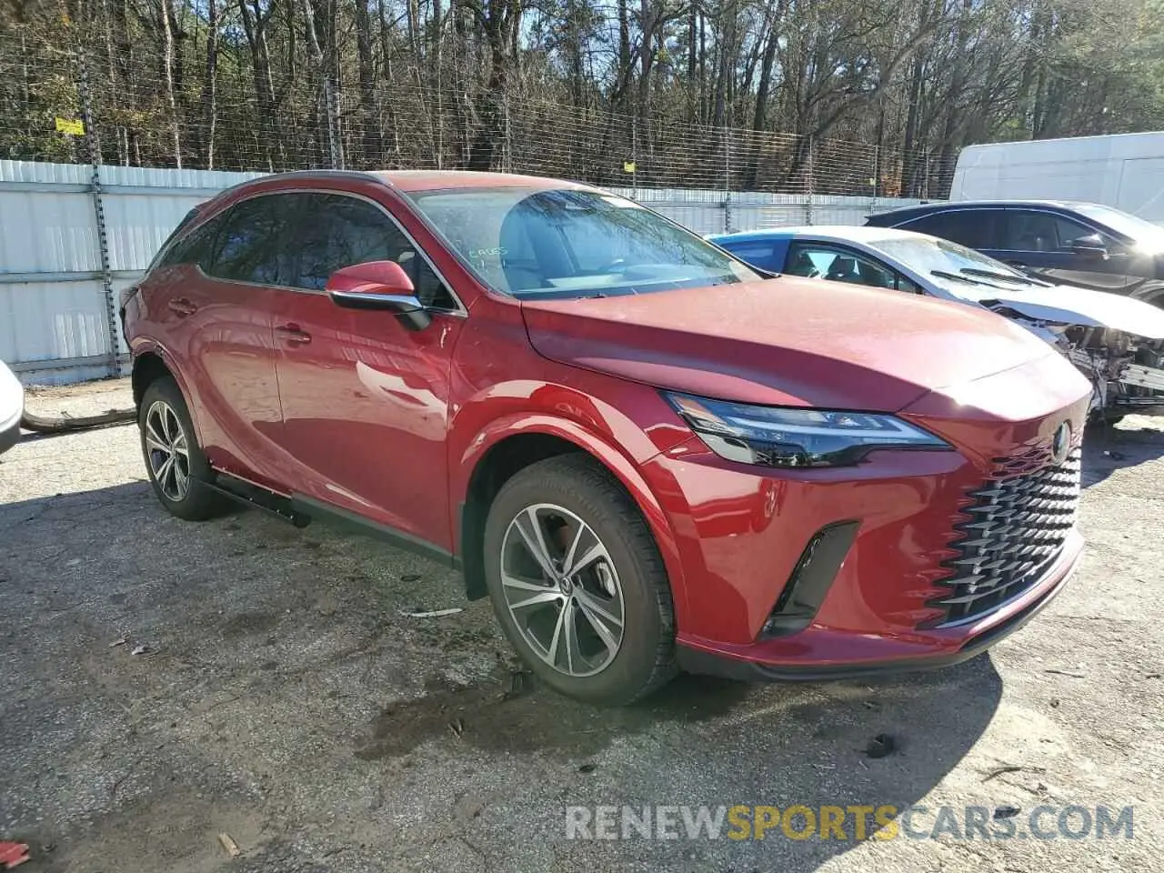4 fotografías del automóvil dañado JTJCHMAAXR2017598 LEXUS RX 350 PRE 2024