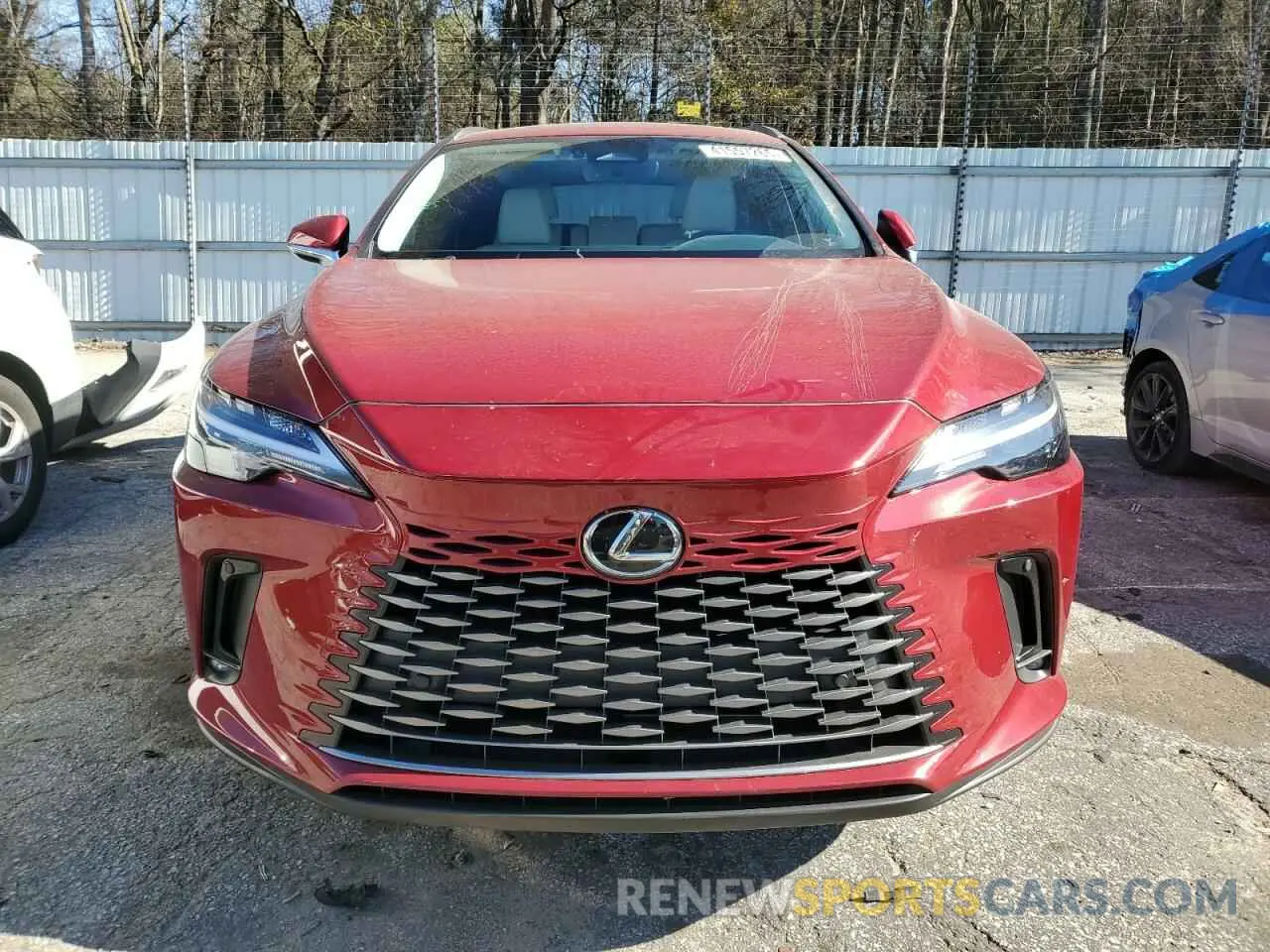 5 fotografías del automóvil dañado JTJCHMAAXR2017598 LEXUS RX 350 PRE 2024