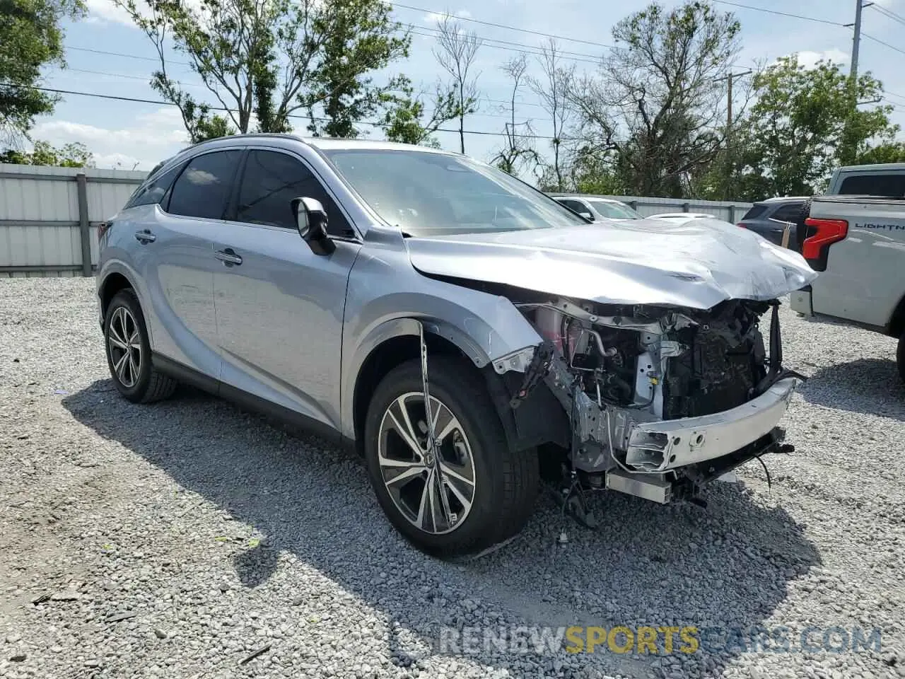 4 fotografías del automóvil dañado JTJCHMAA7S2022313 LEXUS RX 350 PRE 2025