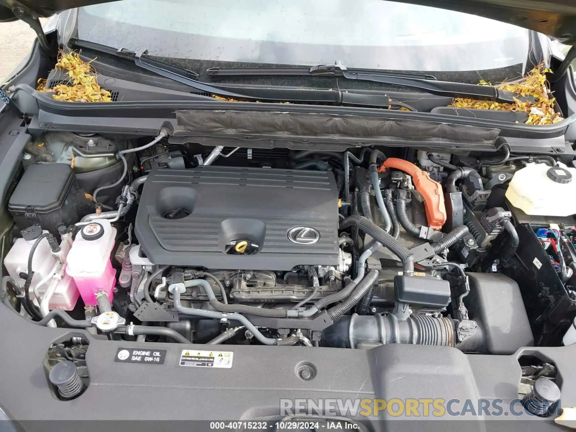 10 fotografías del automóvil dañado 2T2BBMCA1PC002463 LEXUS RX 350H 2023