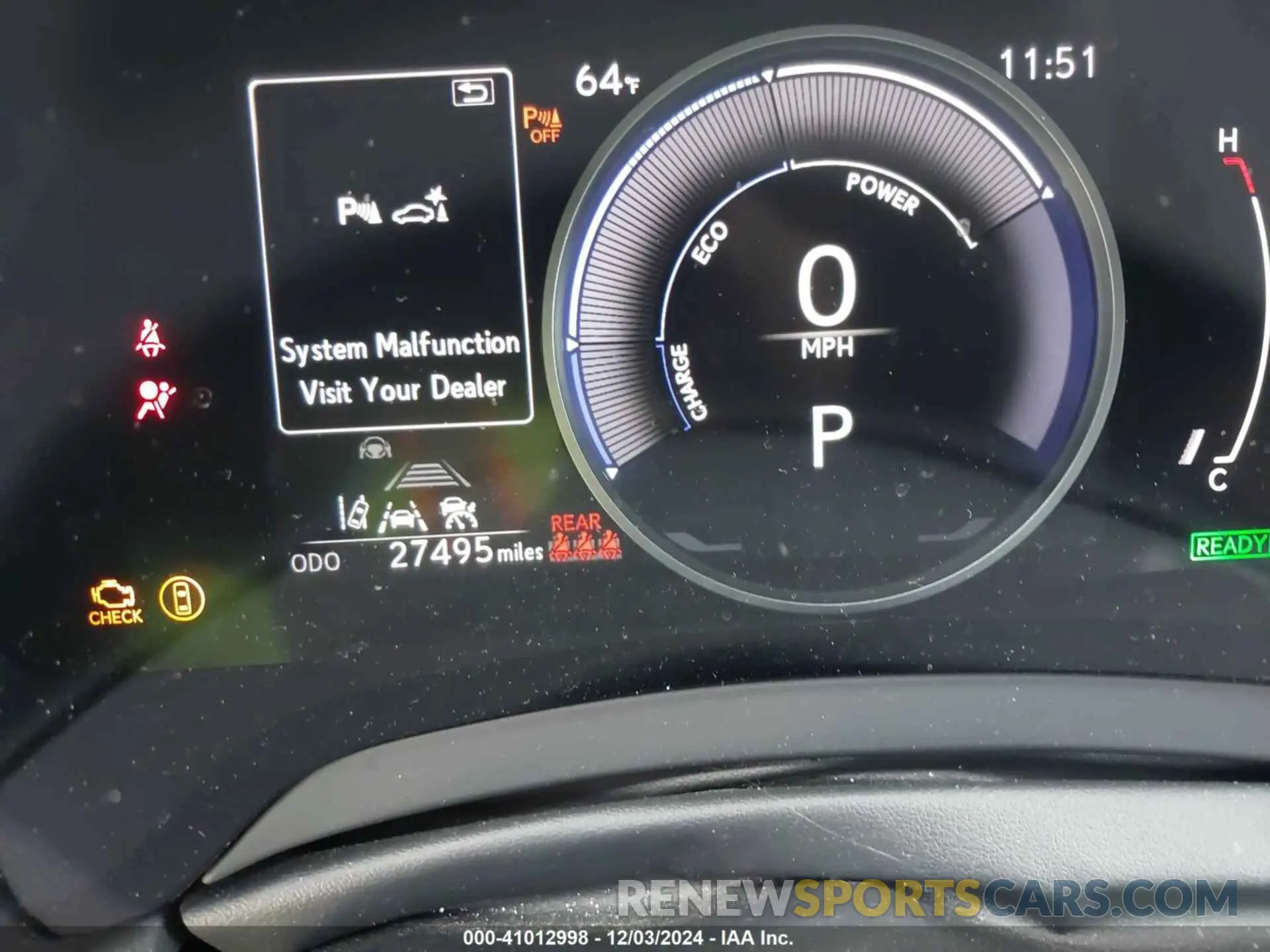 15 fotografías del automóvil dañado 2T2BBMCA1PC004729 LEXUS RX 350H 2023