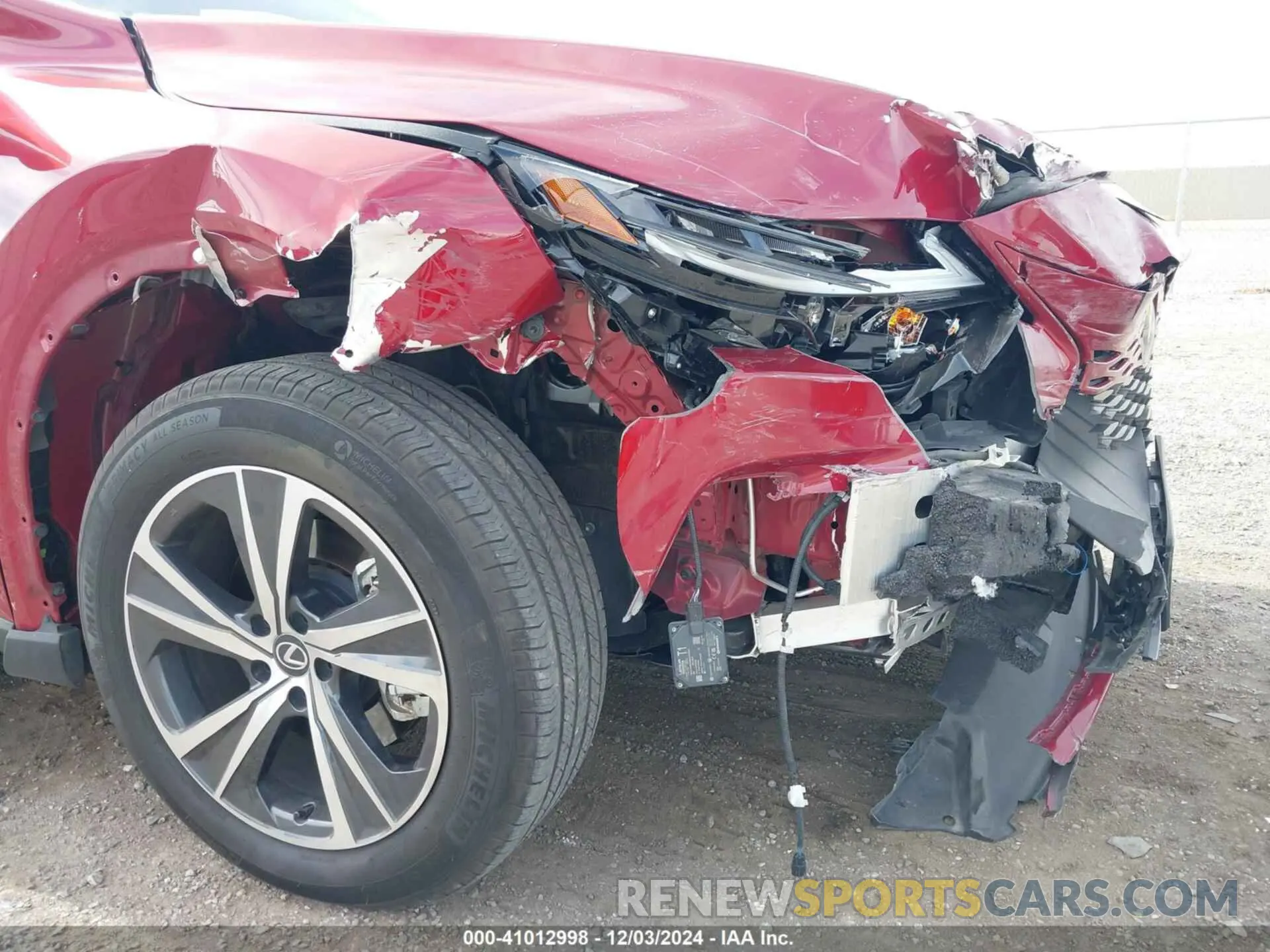 6 fotografías del automóvil dañado 2T2BBMCA1PC004729 LEXUS RX 350H 2023