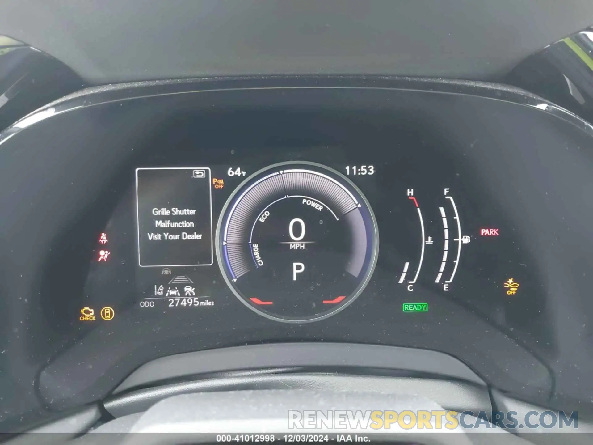7 fotografías del automóvil dañado 2T2BBMCA1PC004729 LEXUS RX 350H 2023
