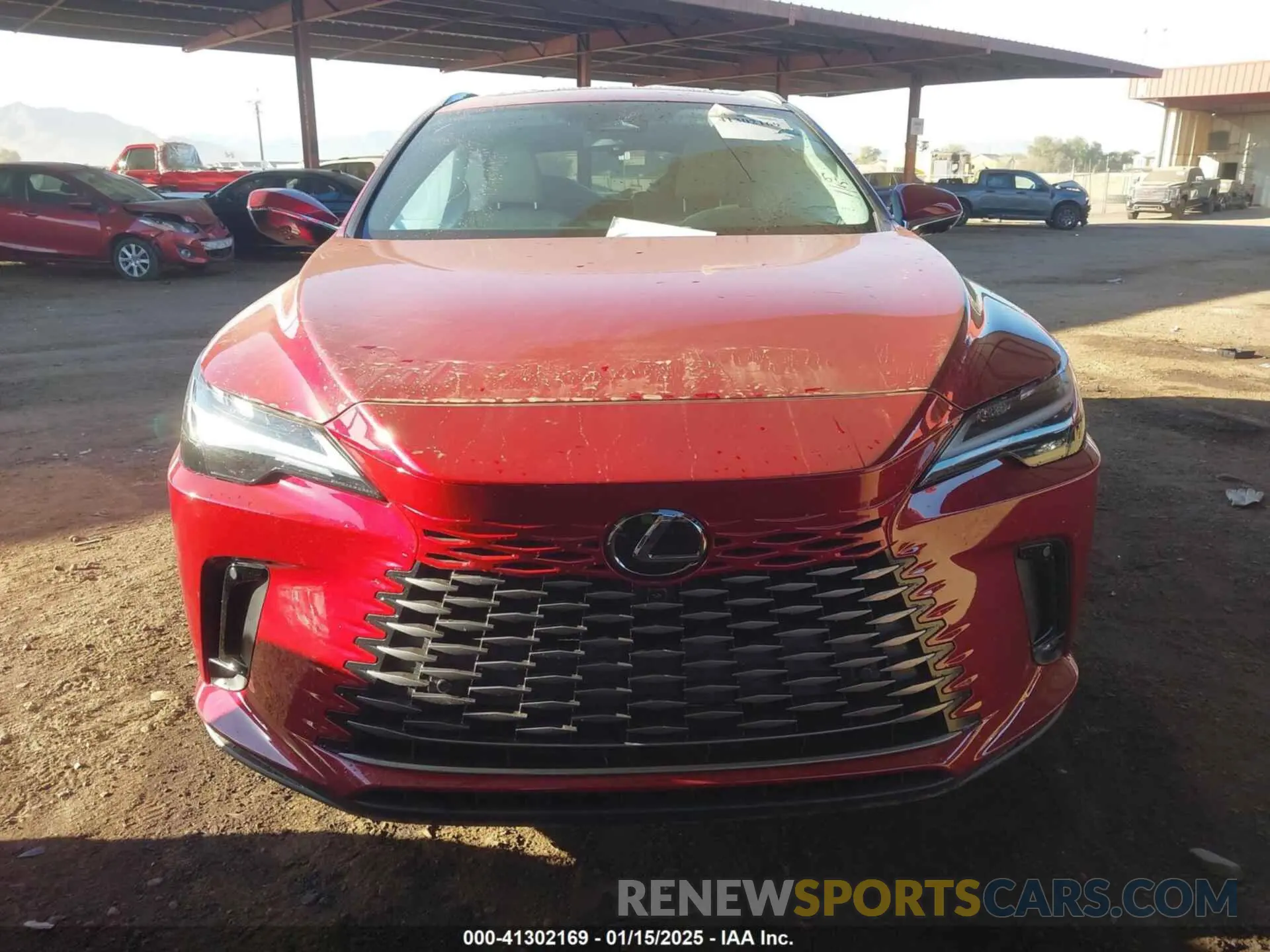 11 fotografías del automóvil dañado 2T2BBMCA1PC005427 LEXUS RX 350H 2023