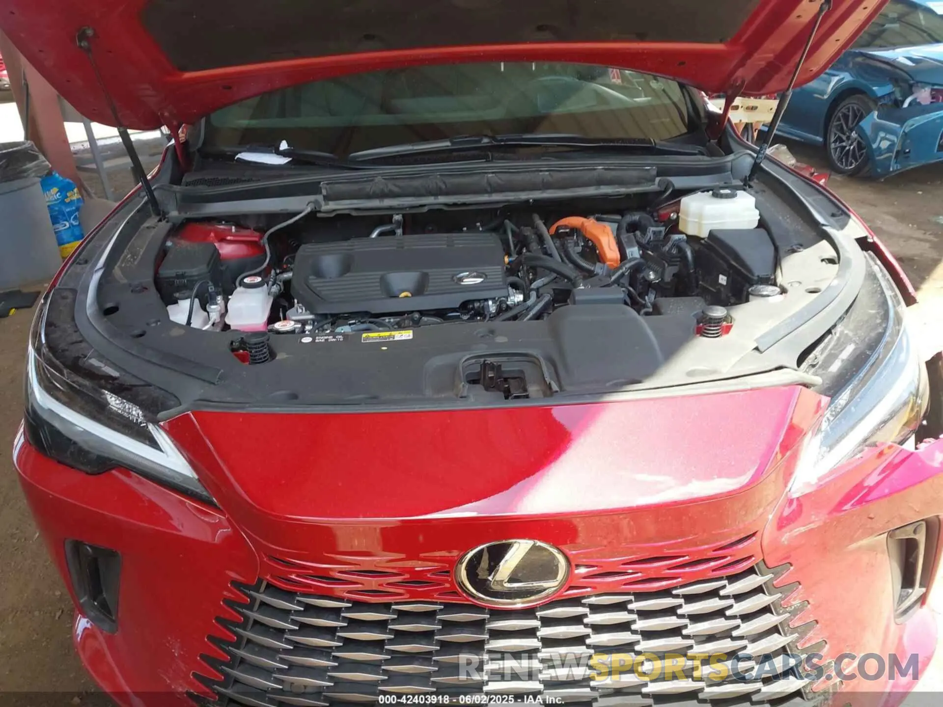 10 fotografías del automóvil dañado 2T2BBMCA4PC006331 LEXUS RX 350H 2023