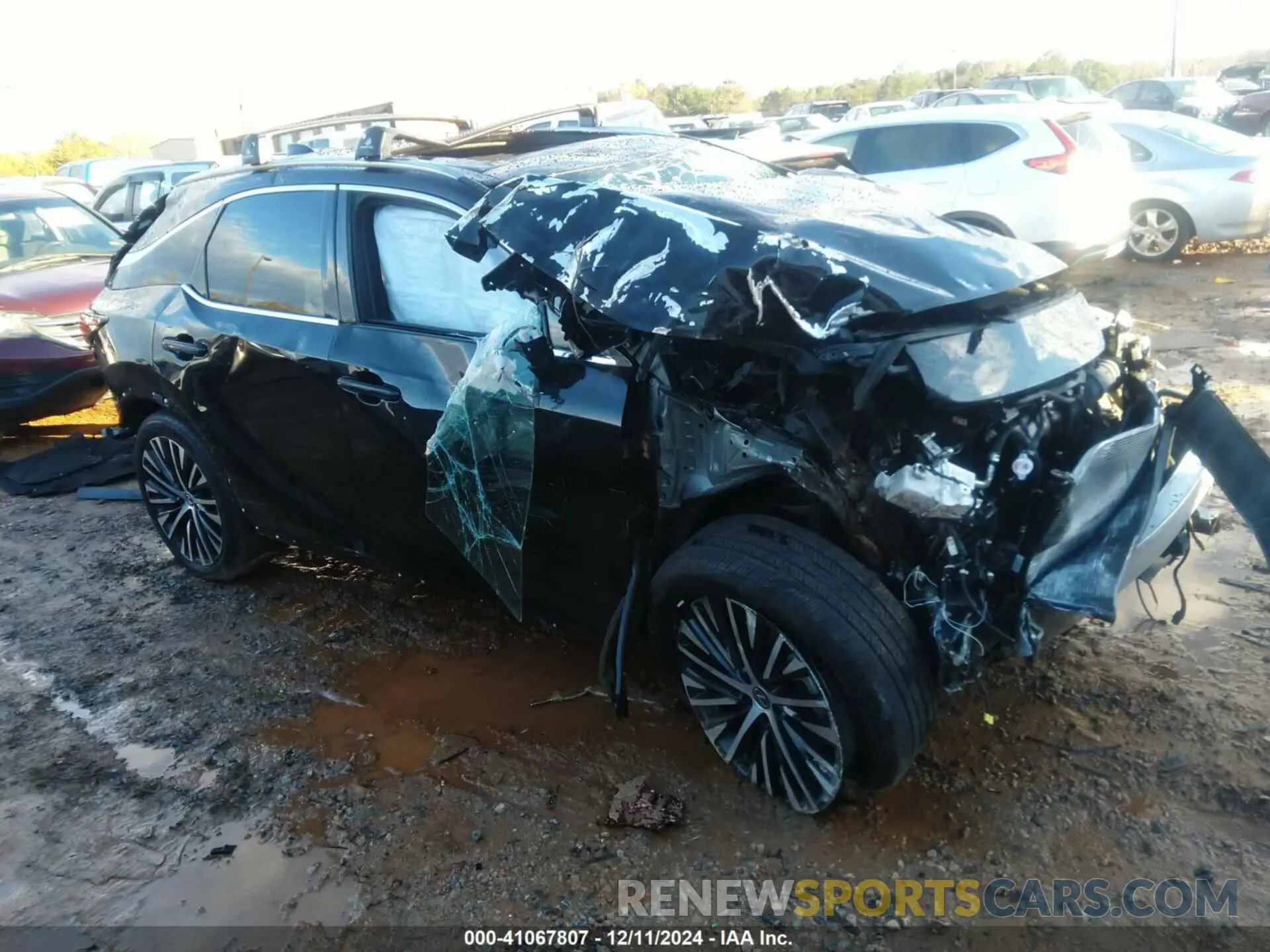 1 fotografías del automóvil dañado 2T2BBMCA4PC013019 LEXUS RX 350H 2023