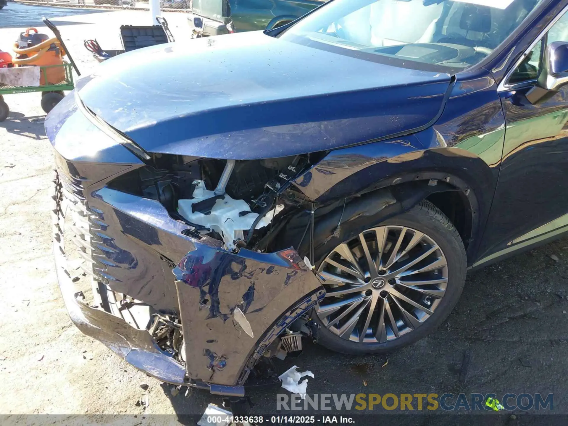 6 fotografías del automóvil dañado 2T2BBMCA6PC021087 LEXUS RX 350H 2023