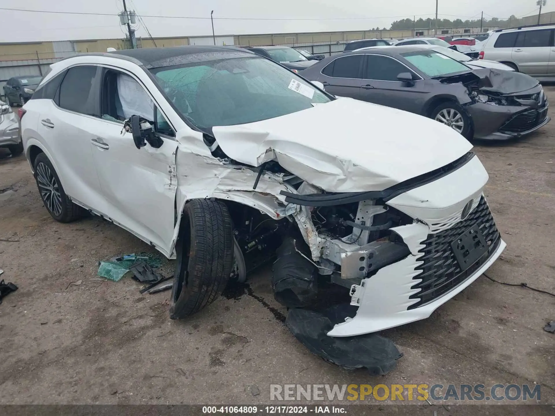 1 fotografías del automóvil dañado 2T2BBMCA7PC018957 LEXUS RX 350H 2023