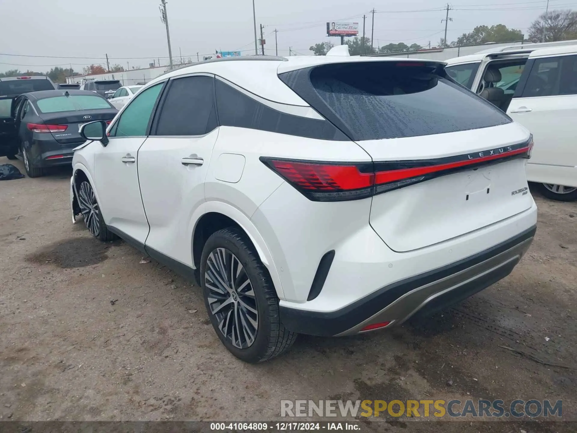 3 fotografías del automóvil dañado 2T2BBMCA7PC018957 LEXUS RX 350H 2023