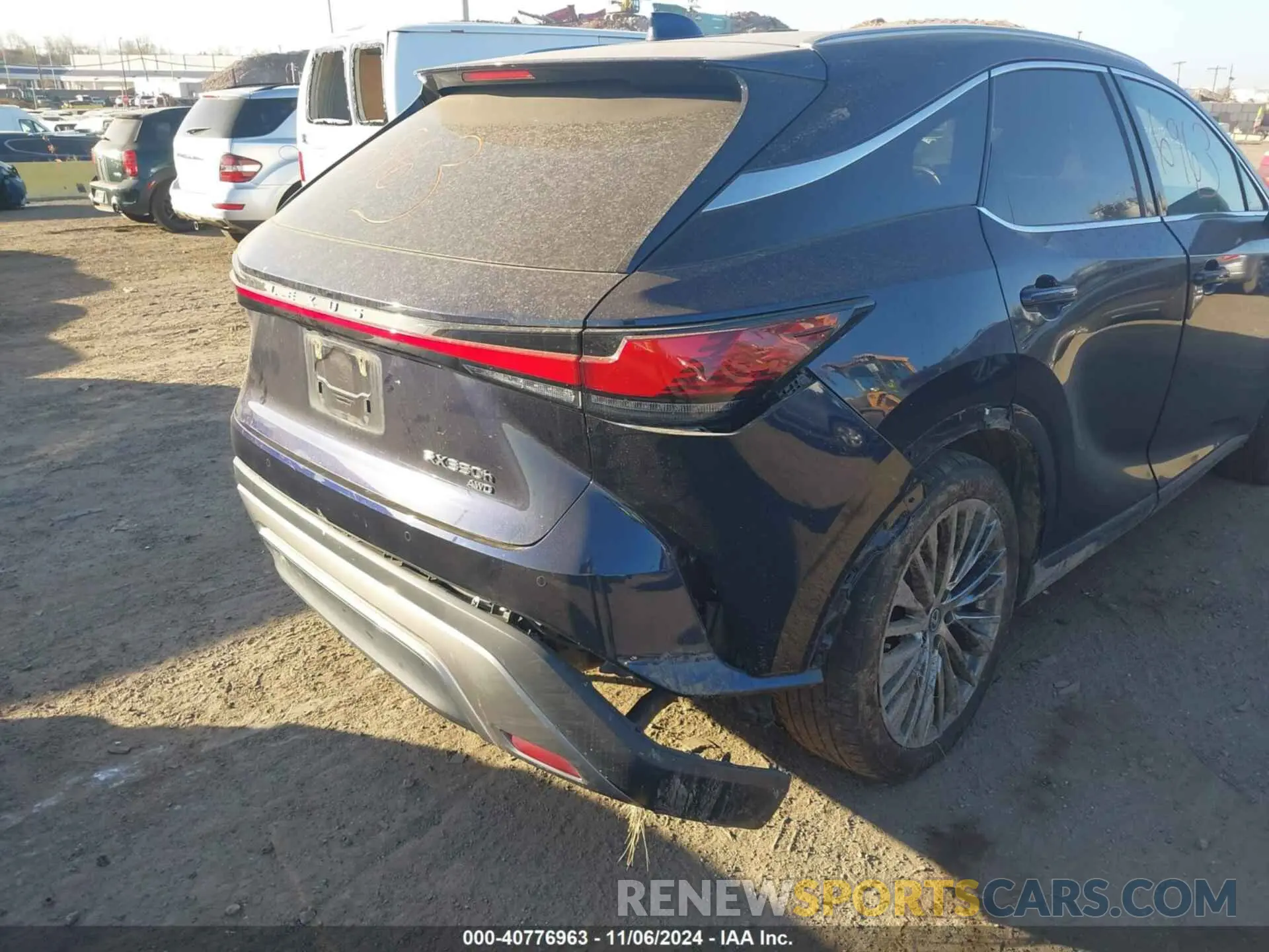19 fotografías del automóvil dañado 2T2BBMCA8PC003724 LEXUS RX 350H 2023