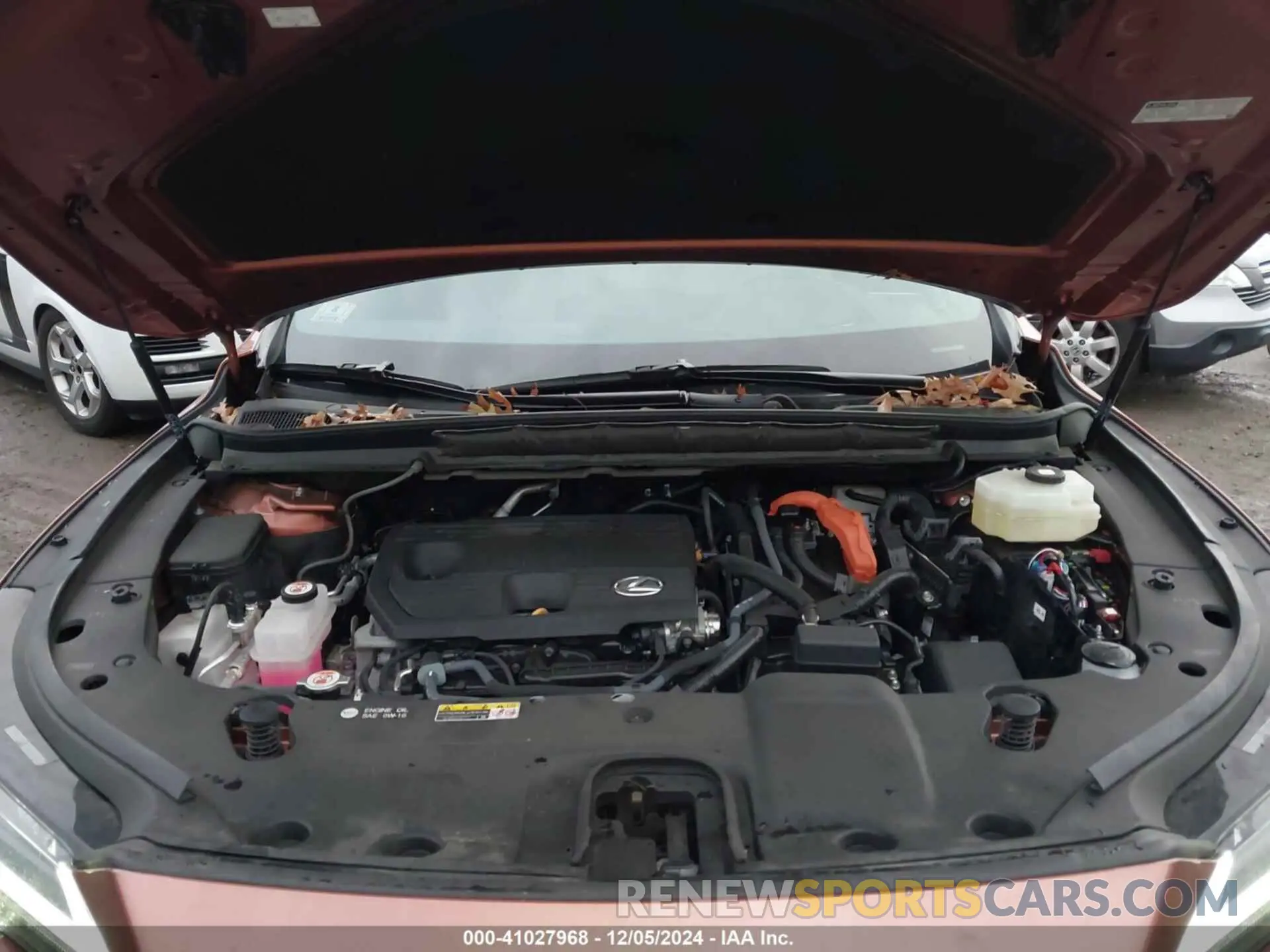 10 fotografías del automóvil dañado 2T2BBMCAXPC018936 LEXUS RX 350H 2023
