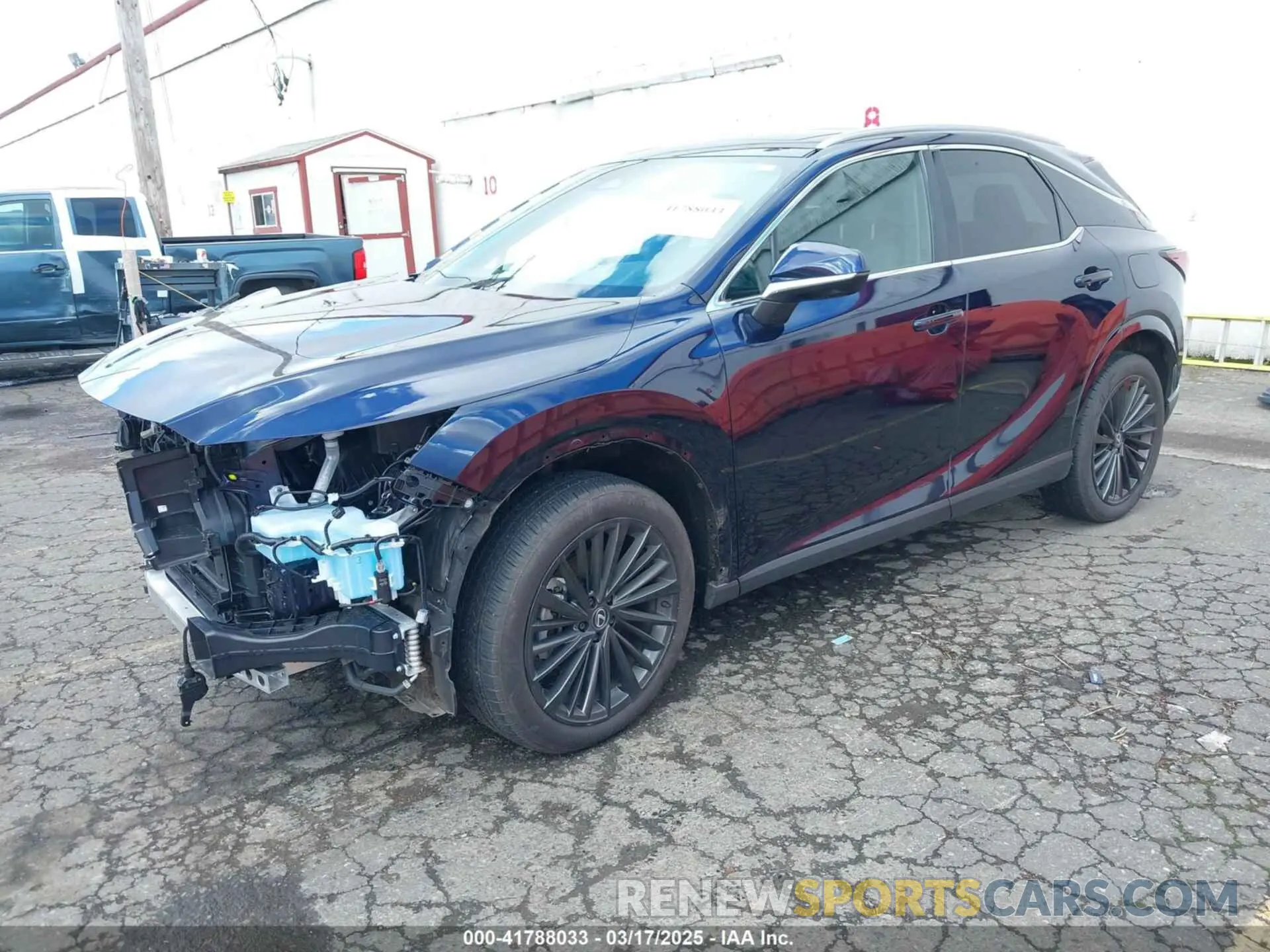 2 fotografías del automóvil dañado 2T2BBMCA1RC060043 LEXUS RX 350H 2024