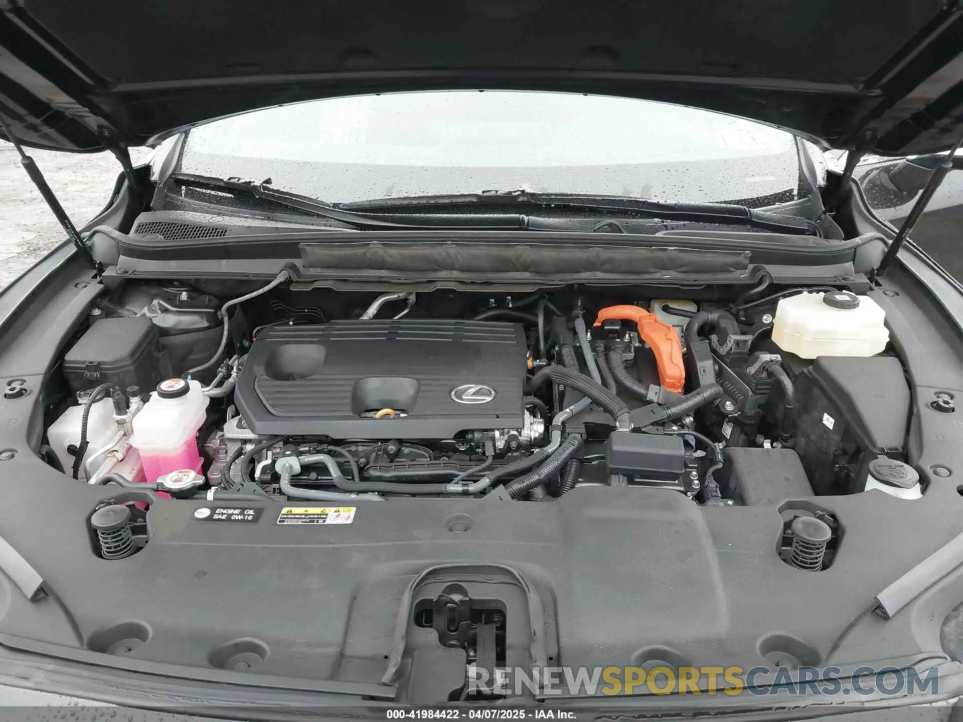 10 fotografías del automóvil dañado 2T2BBMCA2RC029951 LEXUS RX 350H 2024