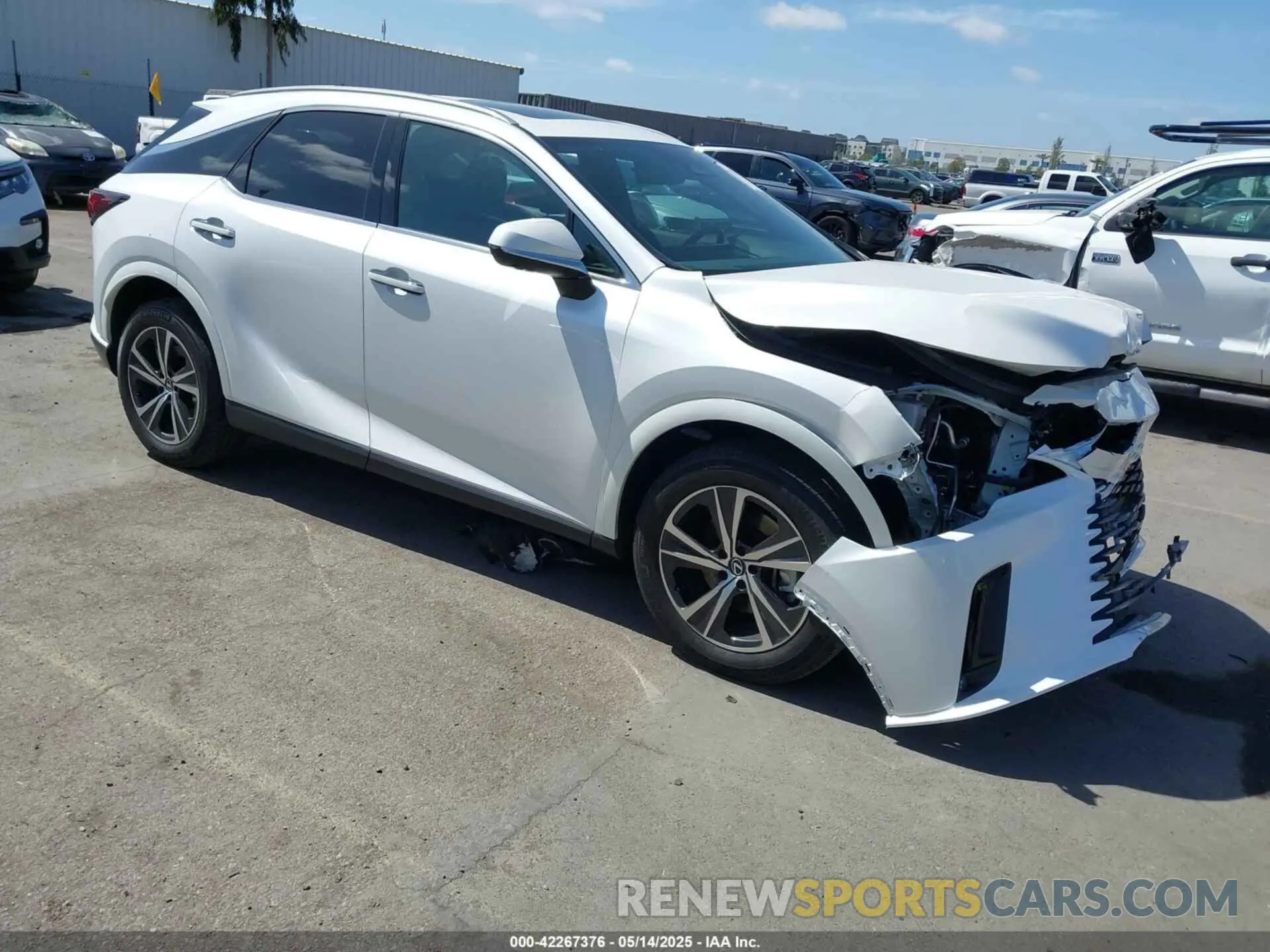 1 fotografías del automóvil dañado 2T2BBMCA2RC041498 LEXUS RX 350H 2024