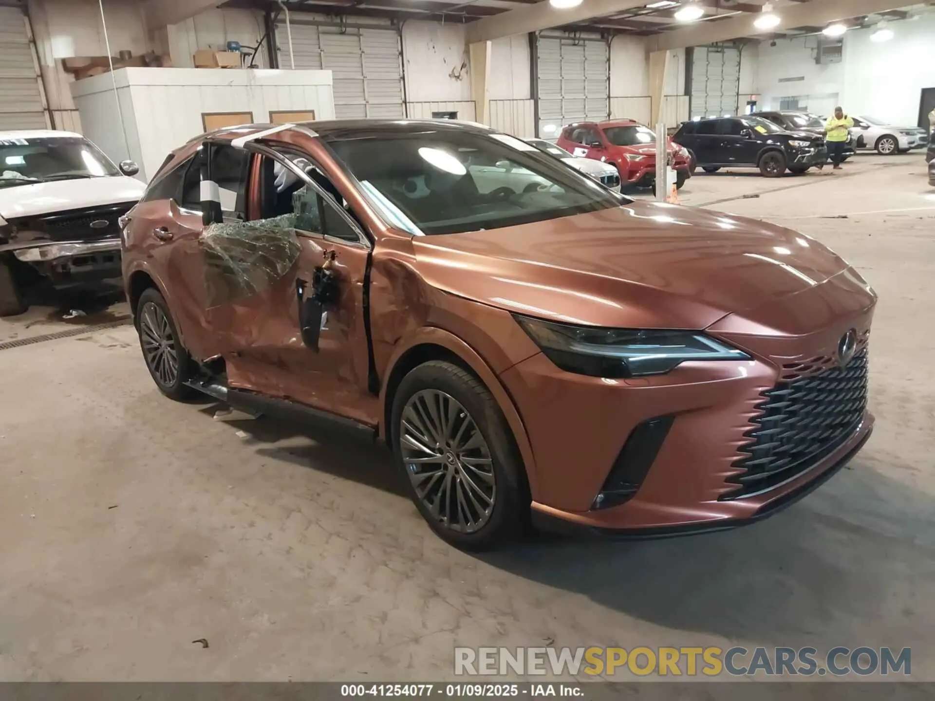 1 fotografías del automóvil dañado 2T2BBMCA2RC046393 LEXUS RX 350H 2024