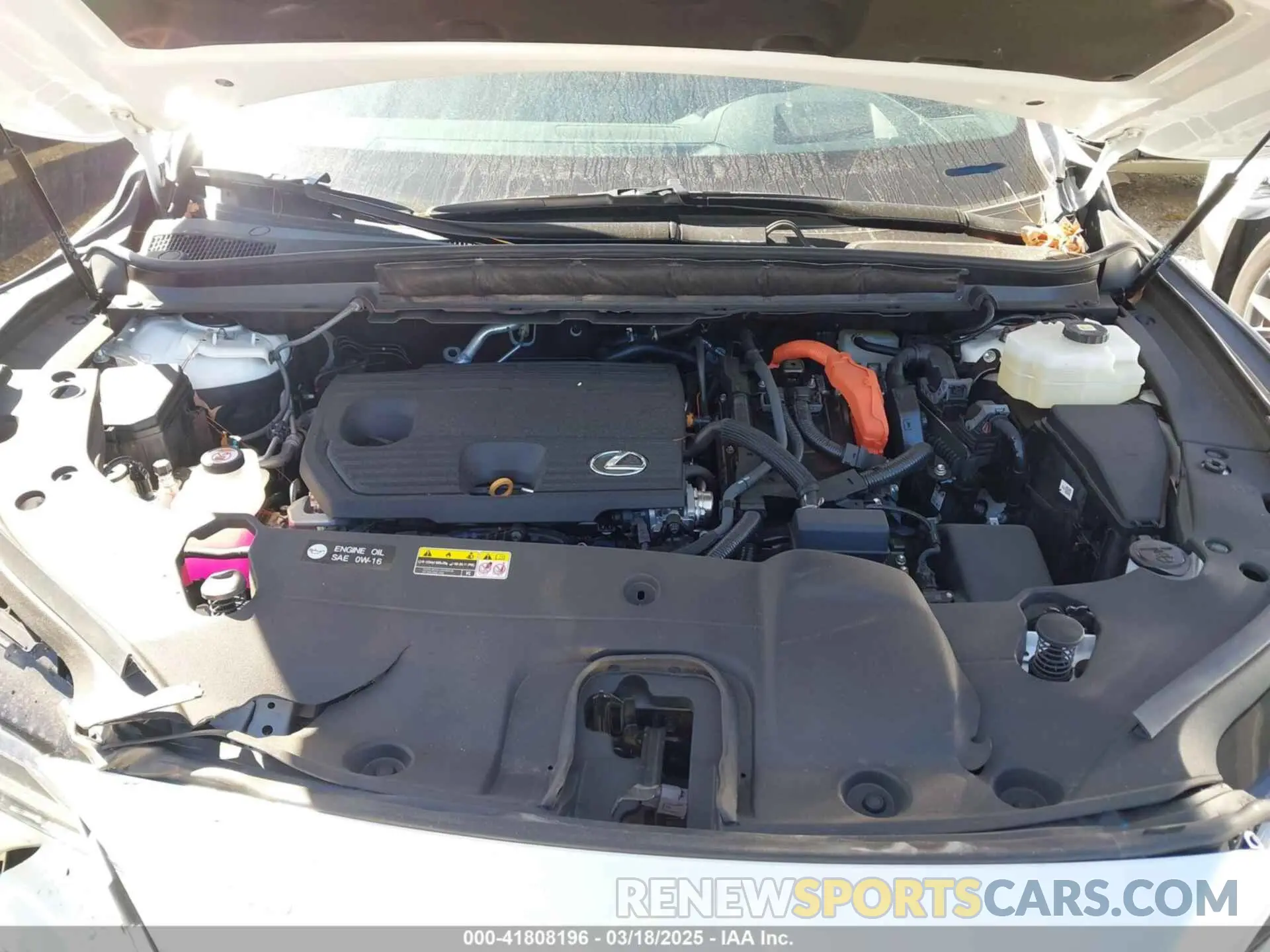 10 fotografías del automóvil dañado 2T2BBMCA3RC042983 LEXUS RX 350H 2024