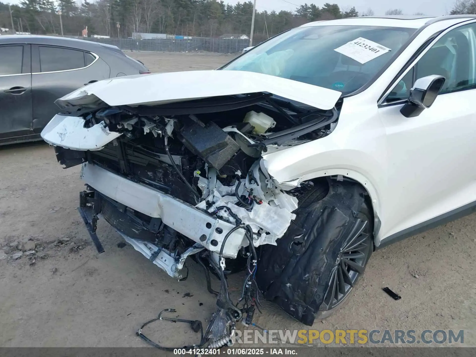 6 fotografías del automóvil dañado 2T2BBMCA3RC062053 LEXUS RX 350H 2024