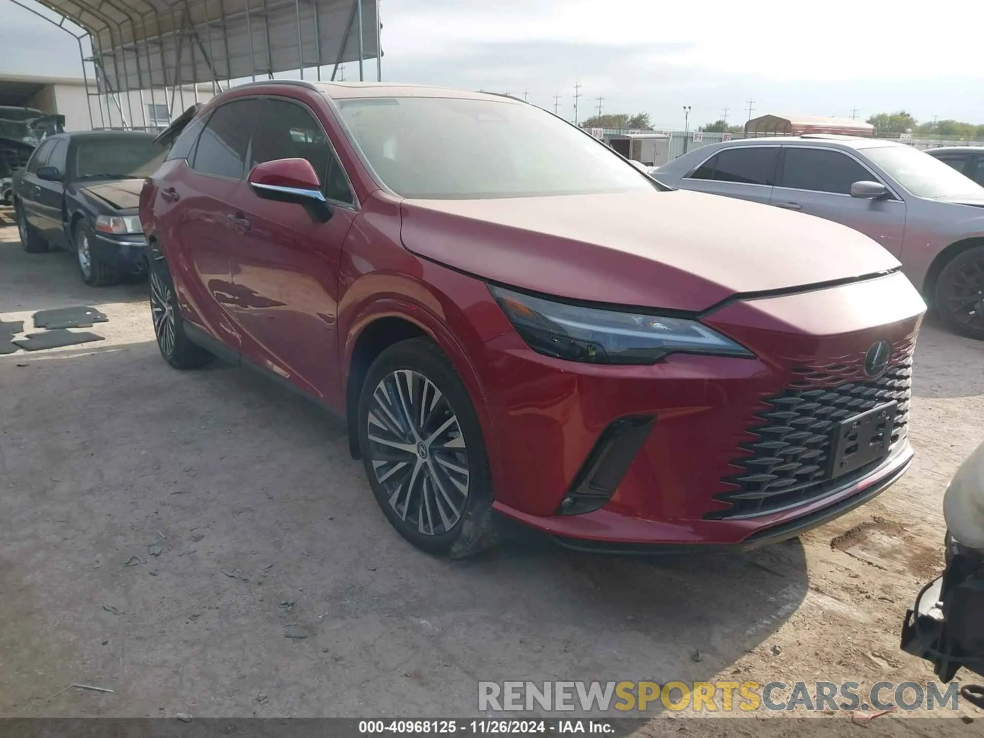 1 fotografías del automóvil dañado 2T2BBMCA7RC036149 LEXUS RX 350H 2024