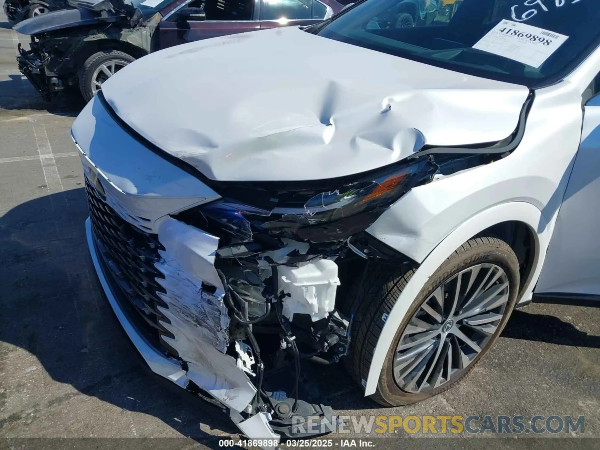 19 fotografías del automóvil dañado 2T2BBMCA7RC056983 LEXUS RX 350H 2024
