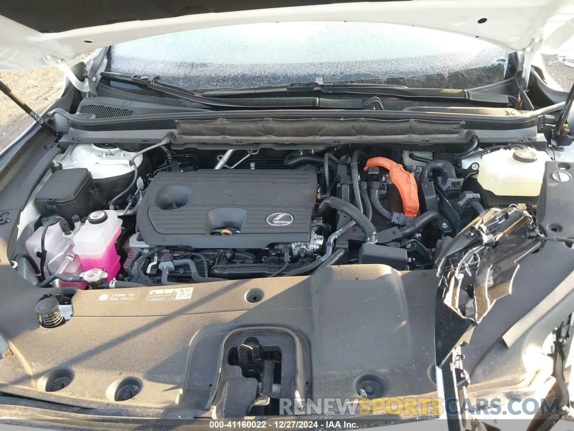 10 fotografías del automóvil dañado 2T2BBMCA8RC055678 LEXUS RX 350H 2024