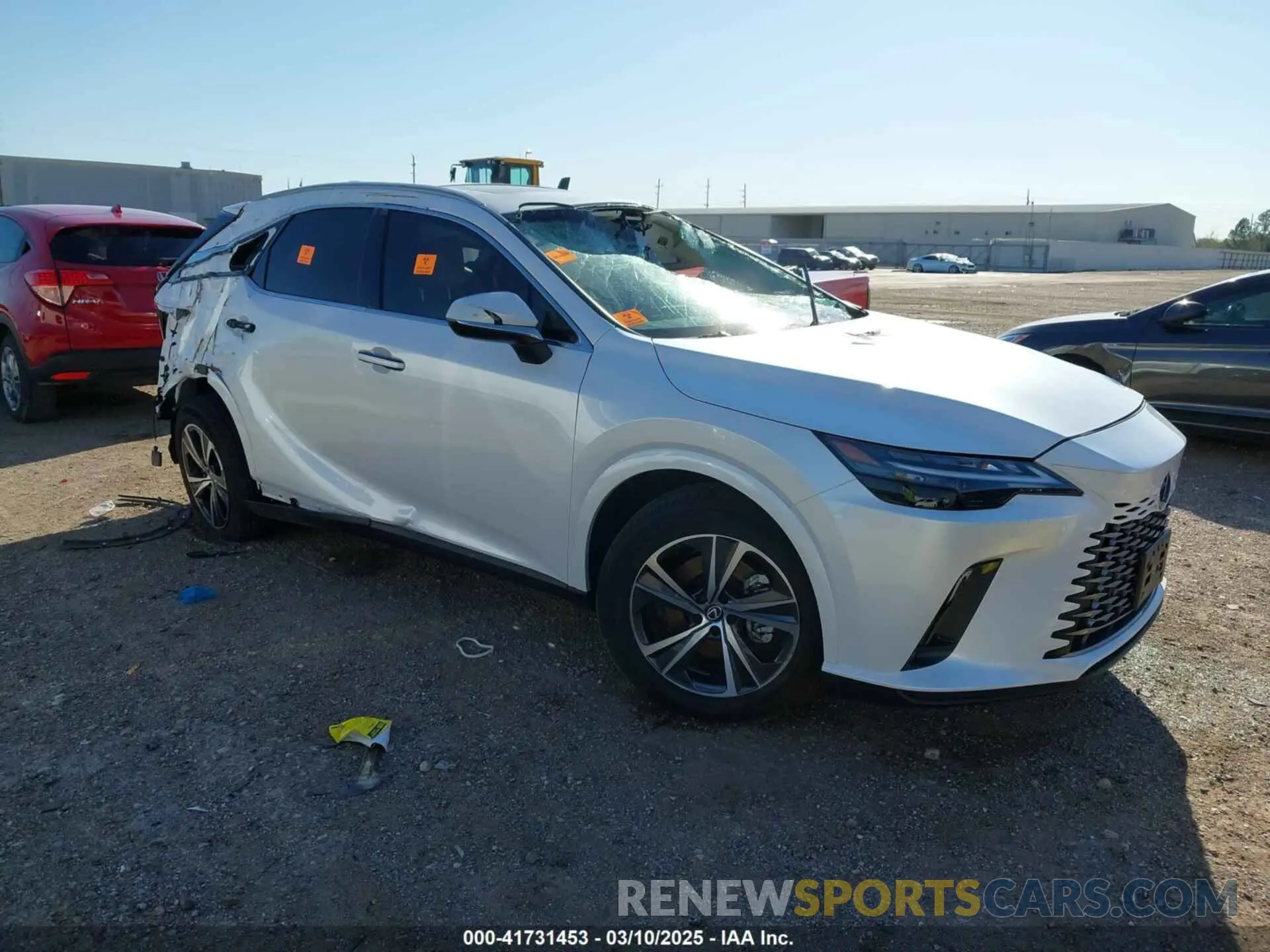 1 fotografías del automóvil dañado 2T2BBMCAXRC061031 LEXUS RX 350H 2024