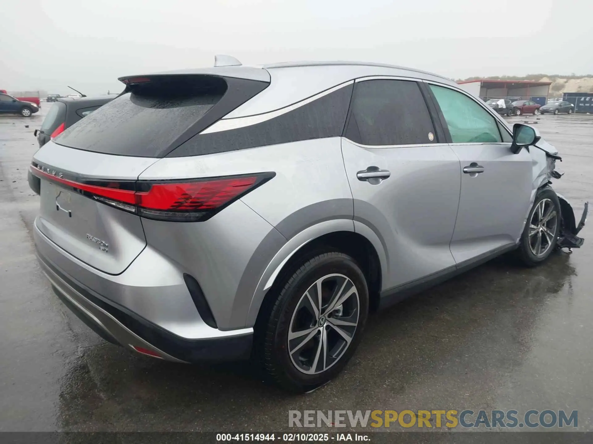 4 fotografías del automóvil dañado 2T2BBMCA2SC070392 LEXUS RX 350H 2025