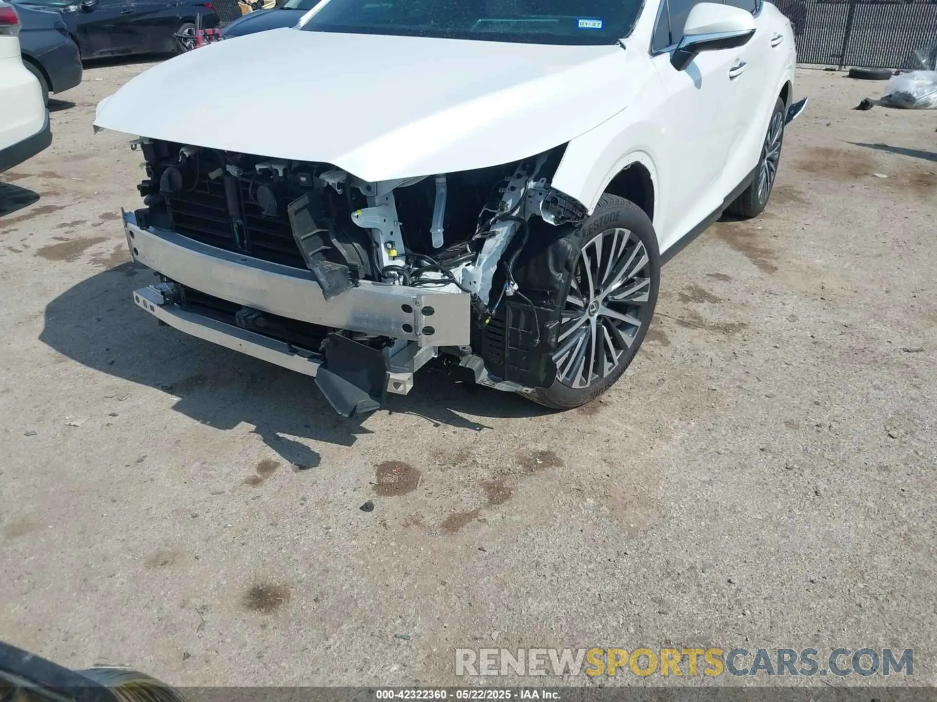 6 fotografías del automóvil dañado 2T2BBMCA7SC071814 LEXUS RX 350H 2025