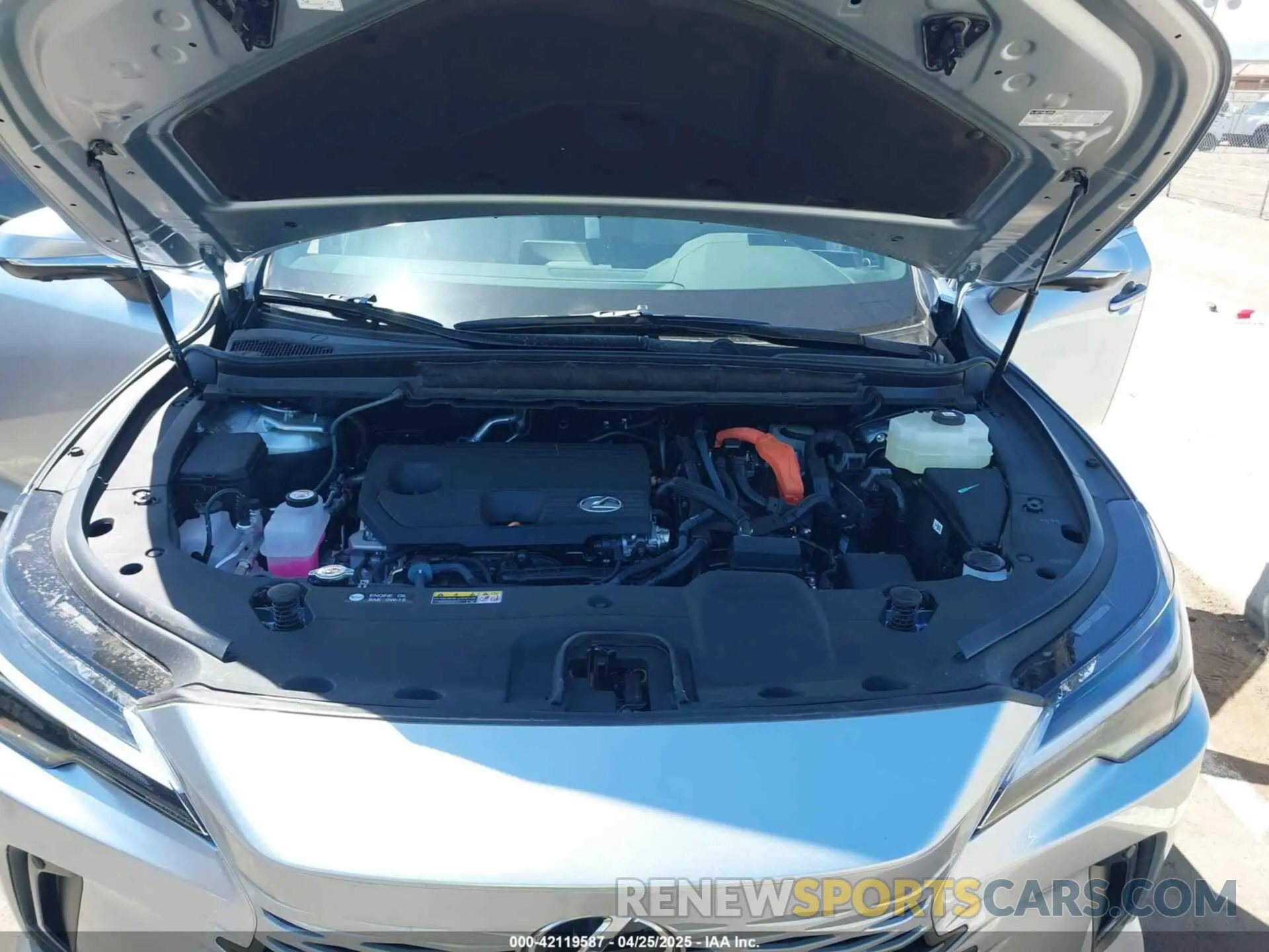 10 fotografías del automóvil dañado 2T2BBMCA8SC077573 LEXUS RX 350H 2025
