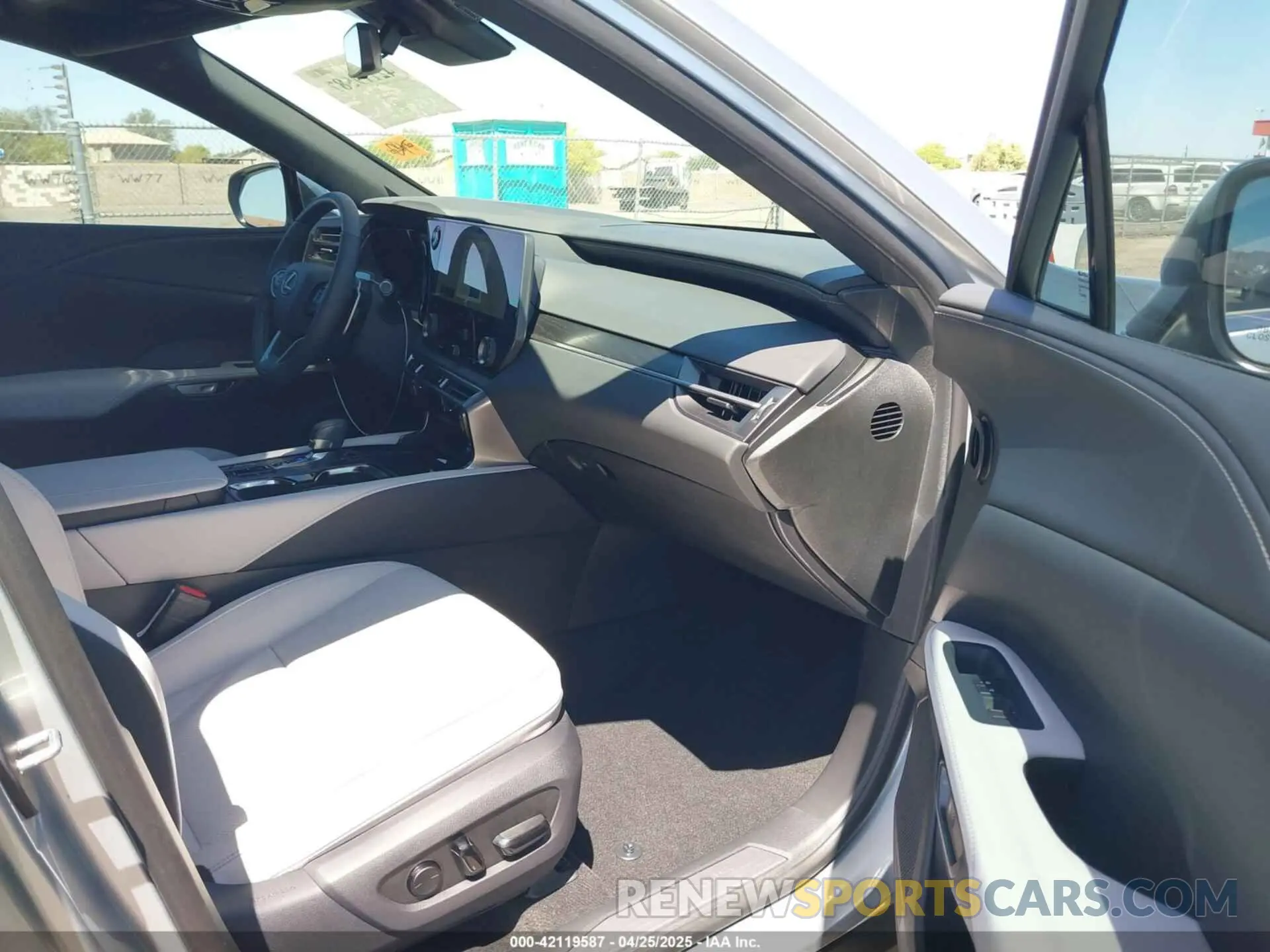 5 fotografías del automóvil dañado 2T2BBMCA8SC077573 LEXUS RX 350H 2025