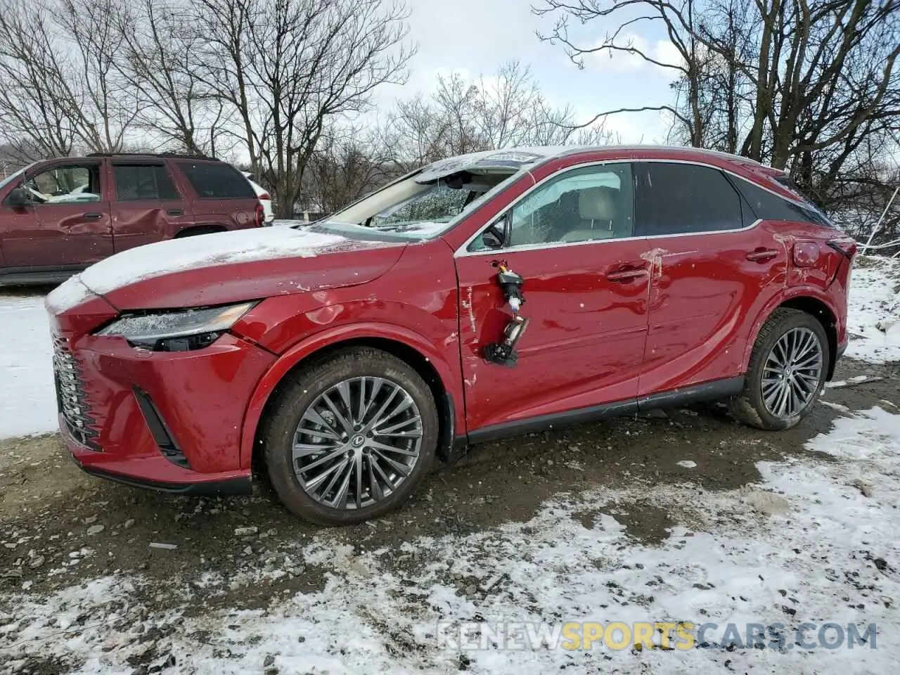 1 fotografías del automóvil dañado 2T2BBMCA0PC014846 LEXUS RX 350H BA 2023