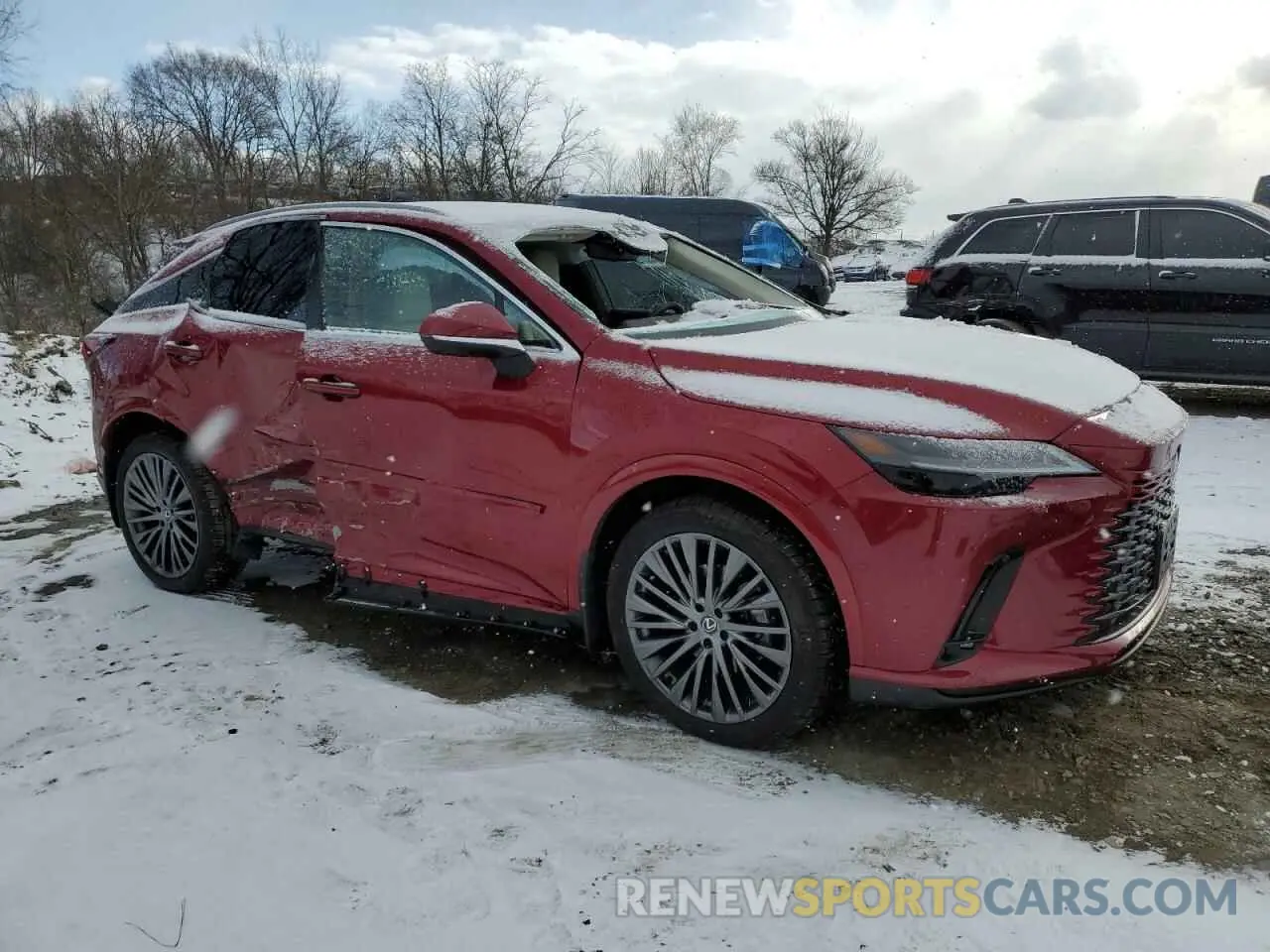 4 fotografías del automóvil dañado 2T2BBMCA0PC014846 LEXUS RX 350H BA 2023