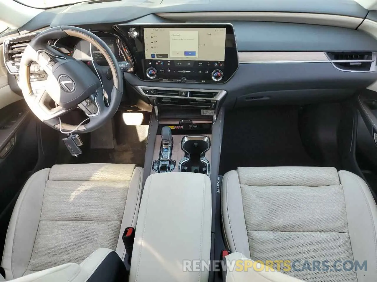 8 fotografías del automóvil dañado 2T2BBMCA4PC021668 LEXUS RX 350H BA 2023
