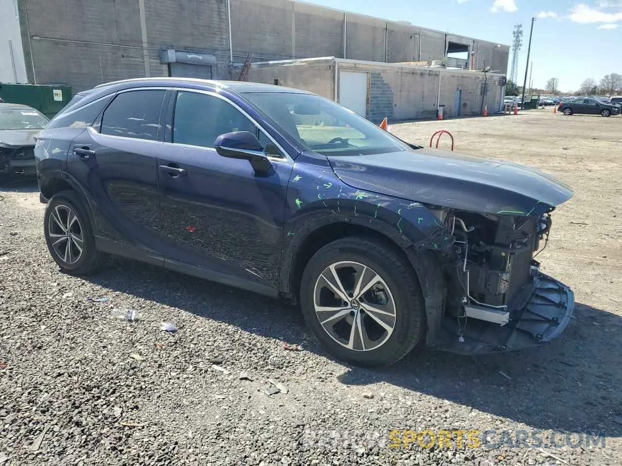 4 fotografías del automóvil dañado 2T2BBMCA7PC006100 LEXUS RX 350H BA 2023