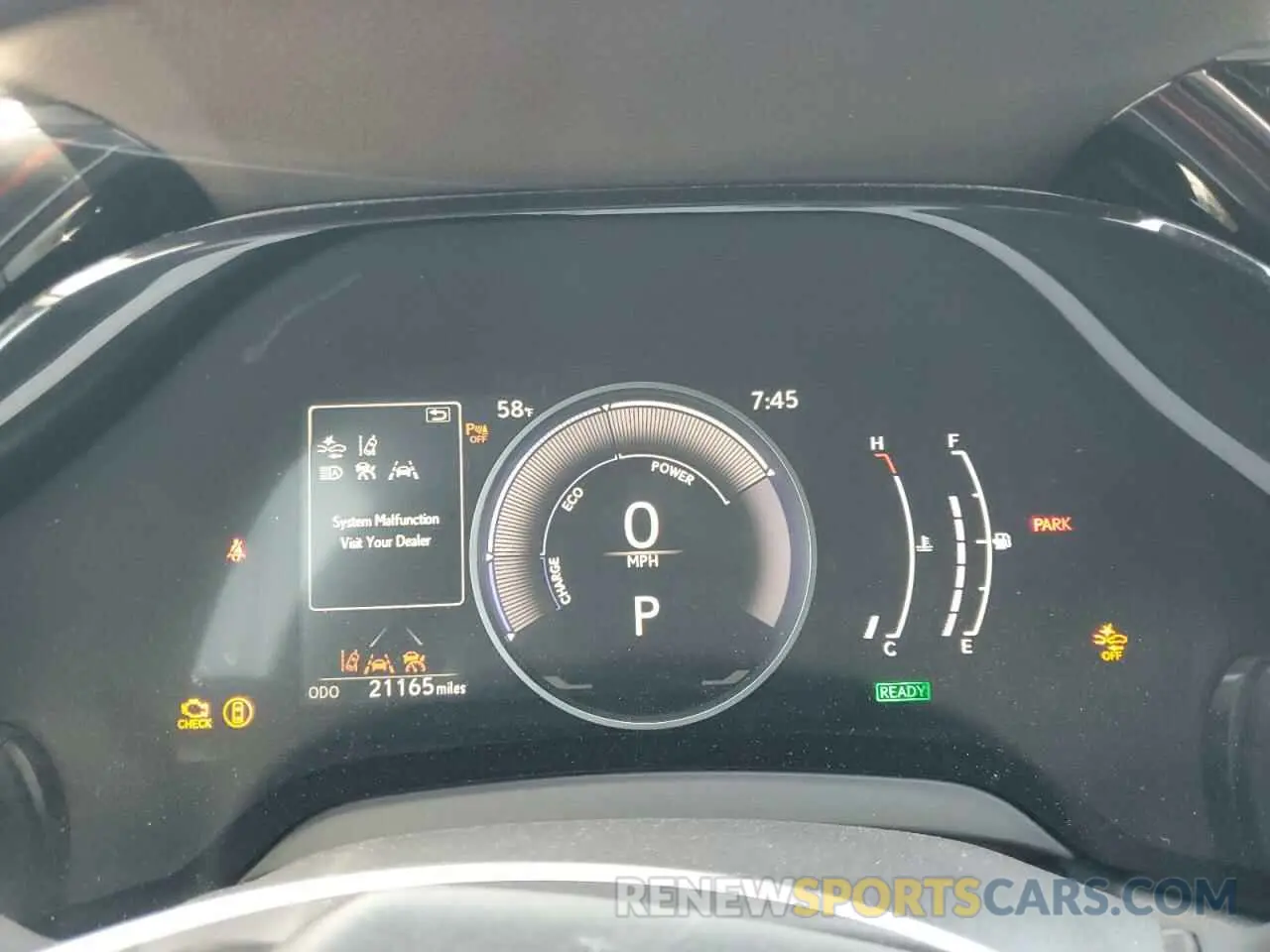 9 fotografías del automóvil dañado 2T2BBMCA7PC006100 LEXUS RX 350H BA 2023