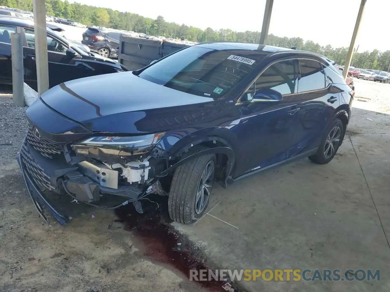 1 fotografías del automóvil dañado 2T2BBMCA7PC018442 LEXUS RX 350H BA 2023