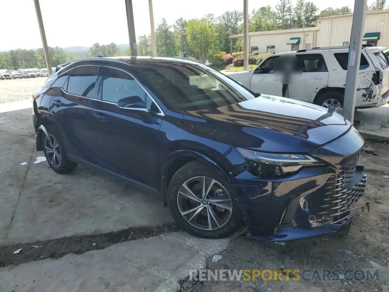 4 fotografías del automóvil dañado 2T2BBMCA7PC018442 LEXUS RX 350H BA 2023