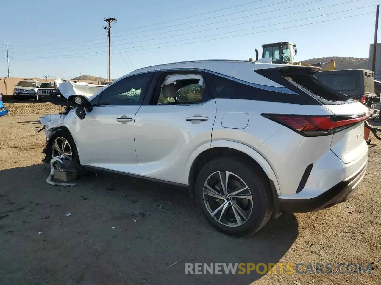 2 fotografías del automóvil dañado 2T2BBMCA8PC006851 LEXUS RX 350H BA 2023
