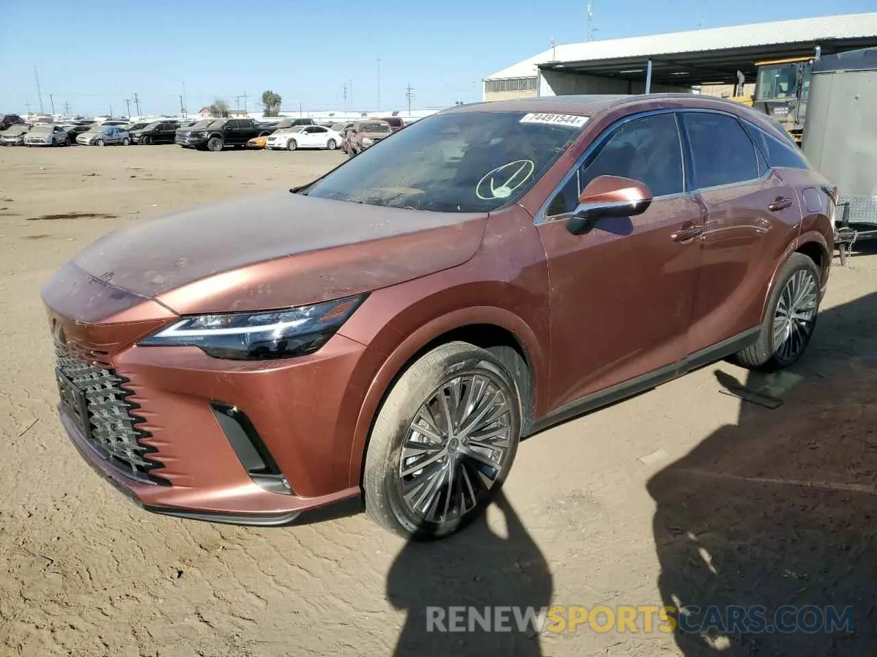 1 fotografías del automóvil dañado 2T2BBMCA9PC004400 LEXUS RX 350H BA 2023
