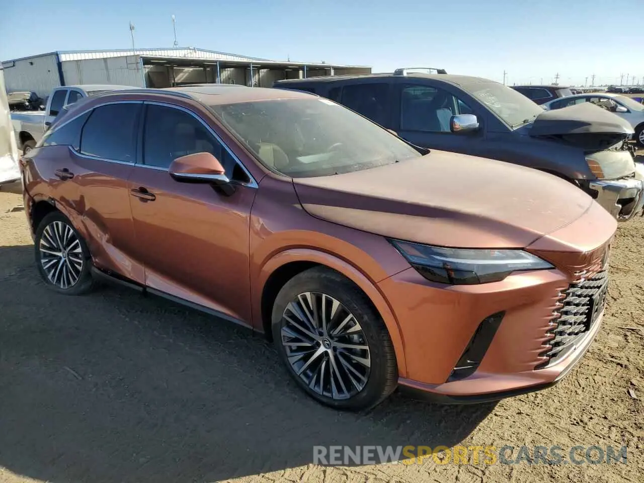 4 fotografías del automóvil dañado 2T2BBMCA9PC004400 LEXUS RX 350H BA 2023