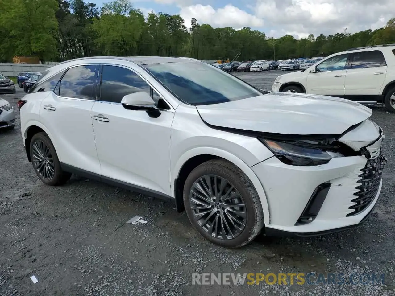 4 fotografías del automóvil dañado 2T2BBMCAXPC008715 LEXUS RX 350H BA 2023