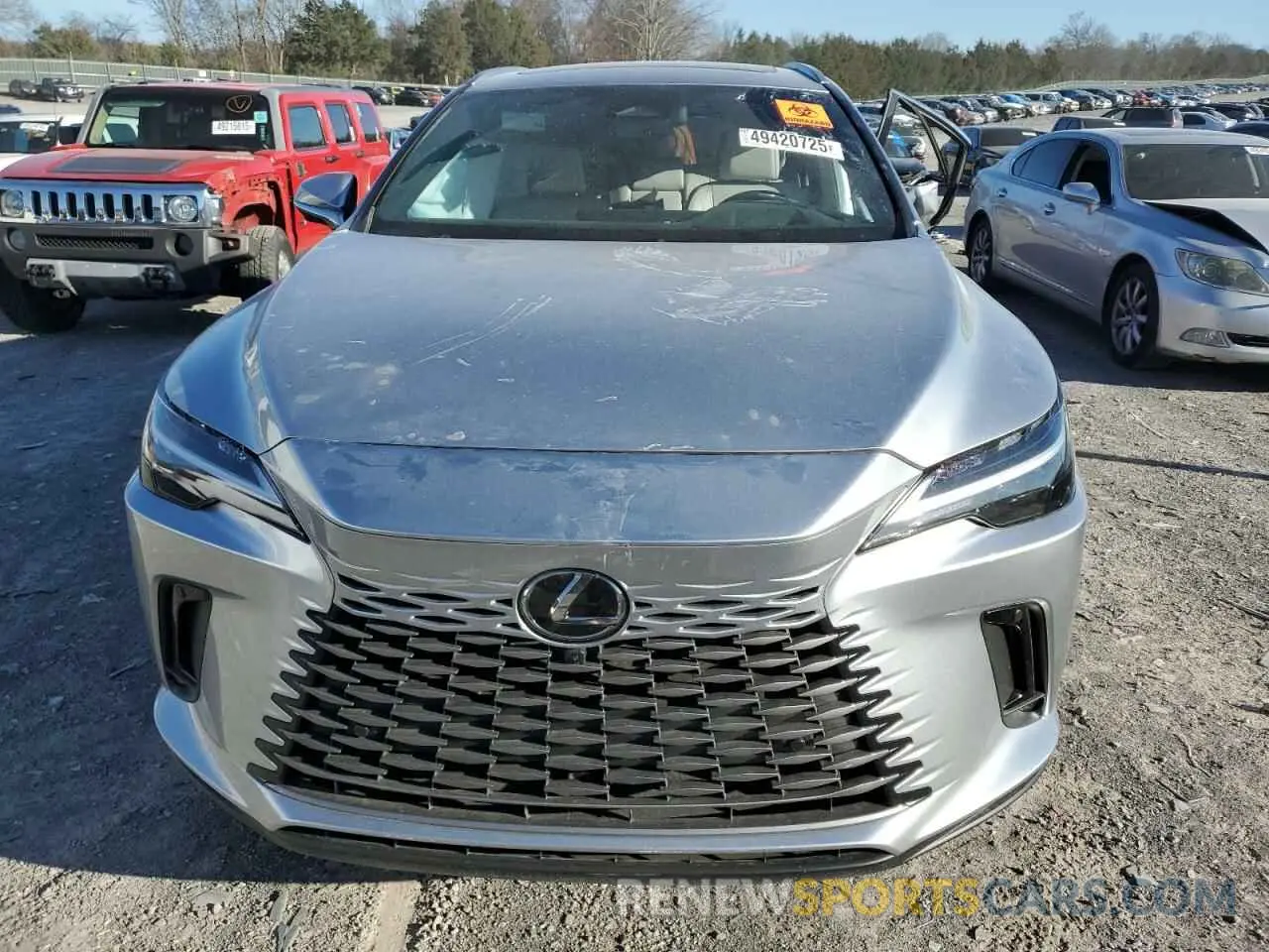 5 fotografías del automóvil dañado 2T2BBMCA2SC070683 LEXUS RX 350H BA 2025