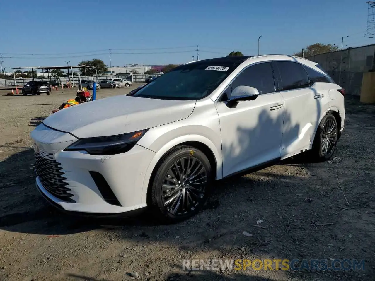 1 fotografías del automóvil dañado 2T2BBMCA4SC065324 LEXUS RX 350H BA 2025